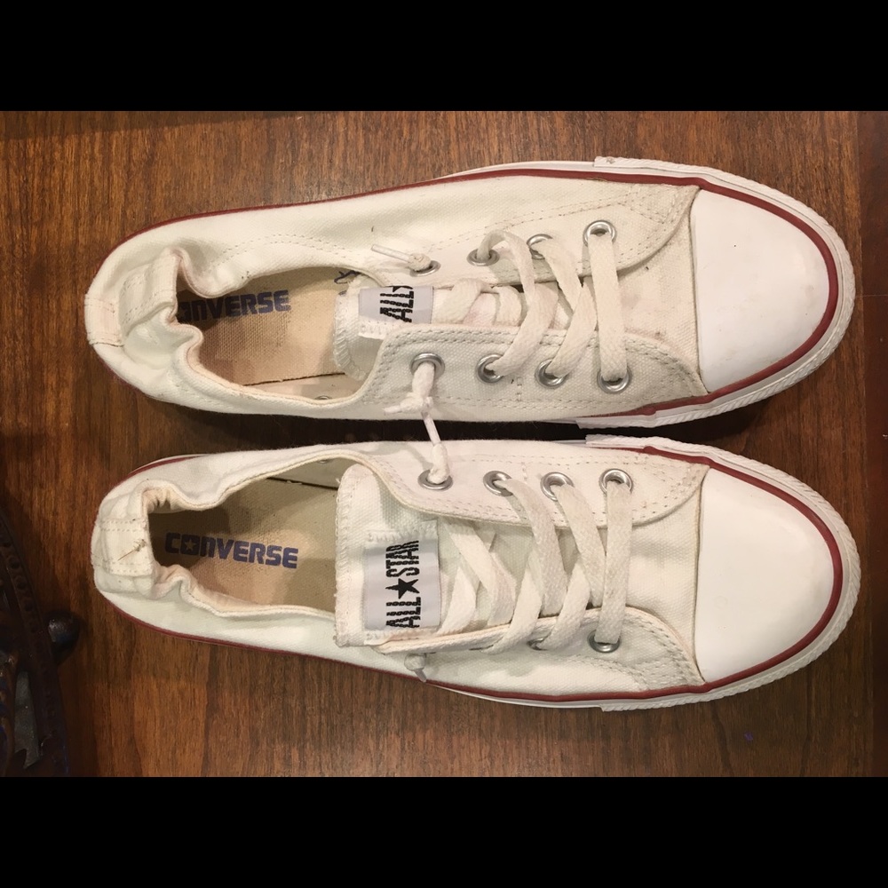 Converse size 10. Worn 2x